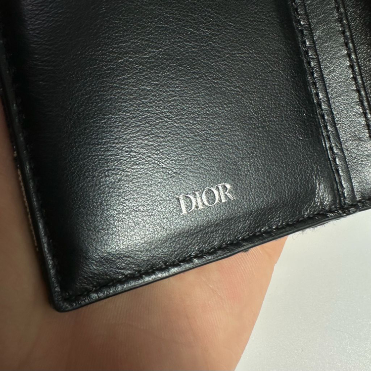 [새상품급] 디올 오블리크 버티컬 자카드 장지갑 풀구성--9