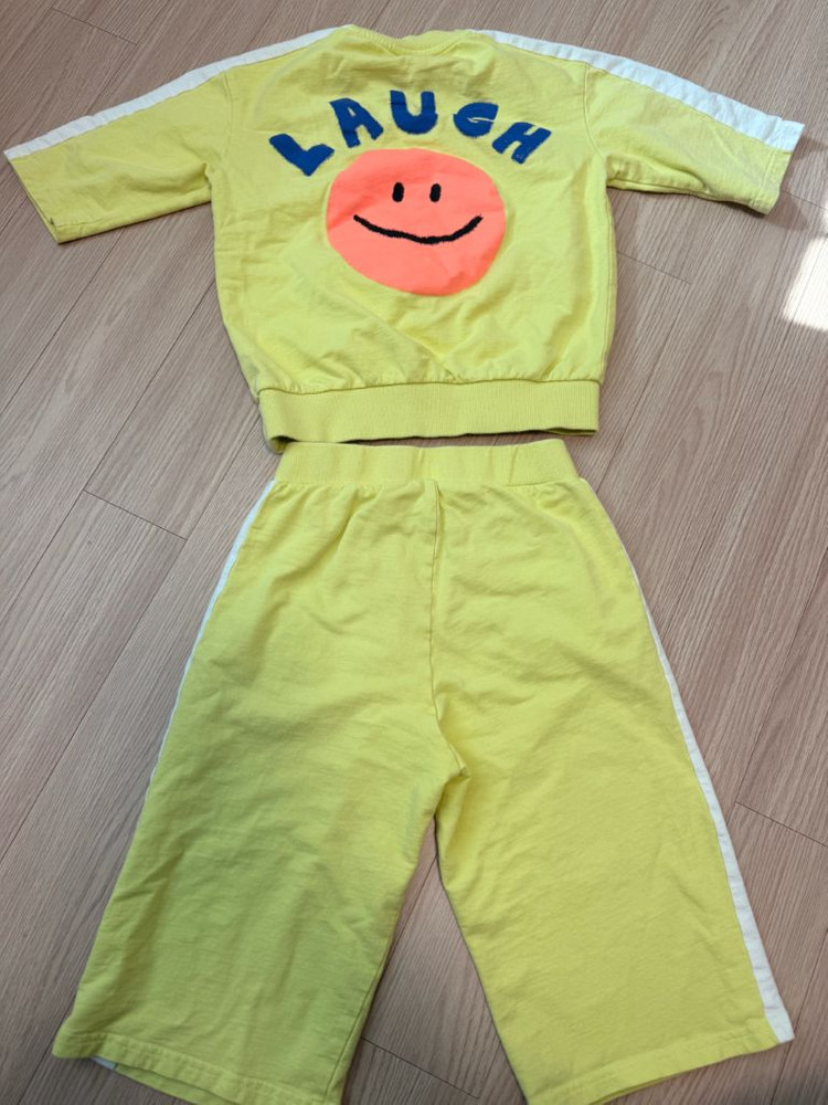 래핑차일드 상하세트 여름 봄 반팔티 반바지 세트 사이즈 120-130--5