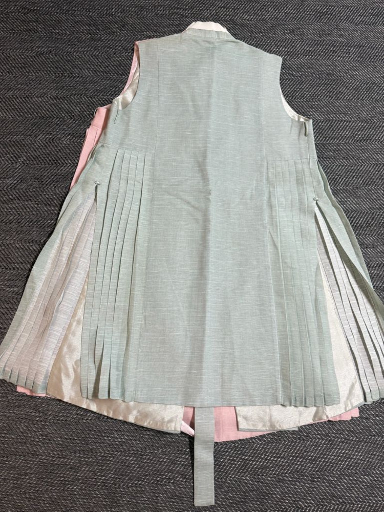 남자 한복 퀘자 105사이즈 일괄판매 이미지