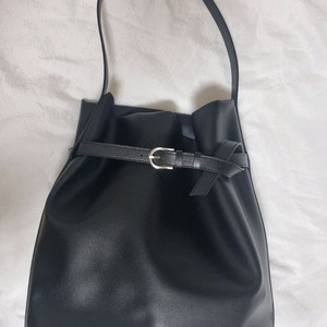 로서울 만두벨티드숄더백 블랙