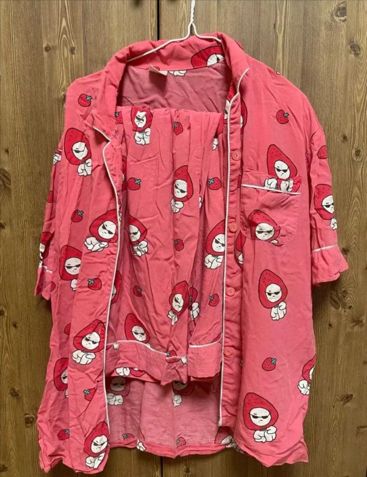 지컨 여름 잠옷 딸기처럼귀염 파자마 여자마--2