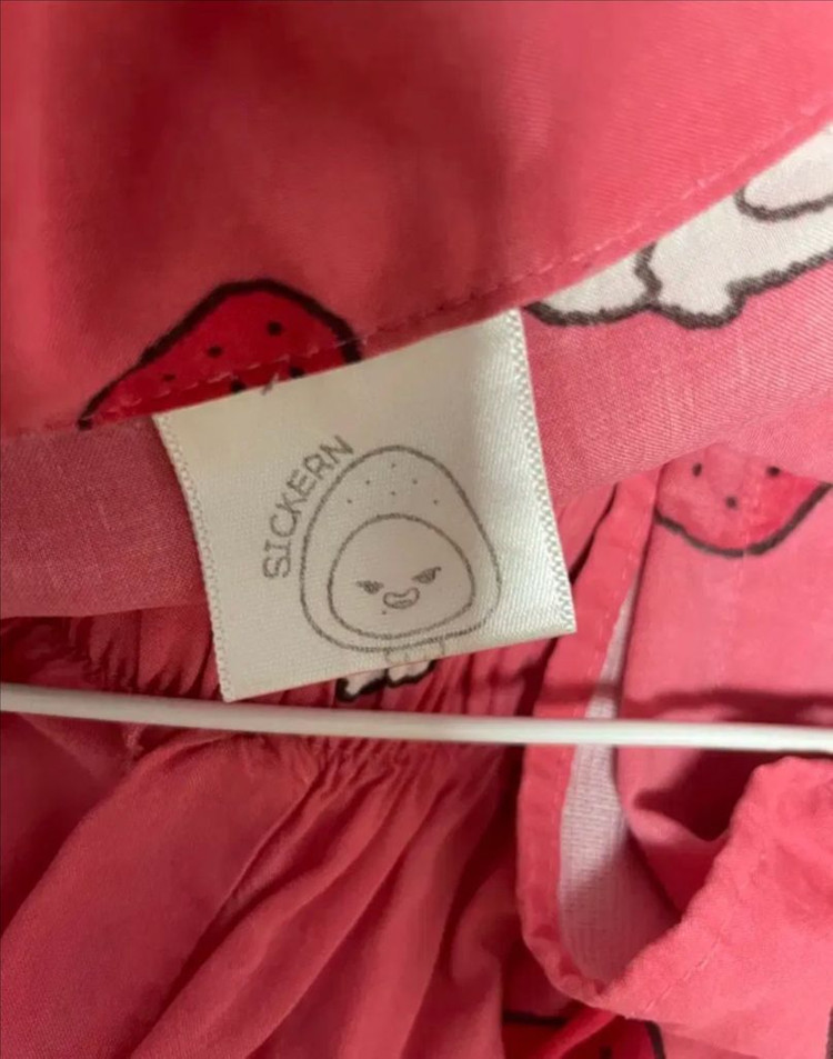 지컨 여름 잠옷 딸기처럼귀염 파자마 여자마--3