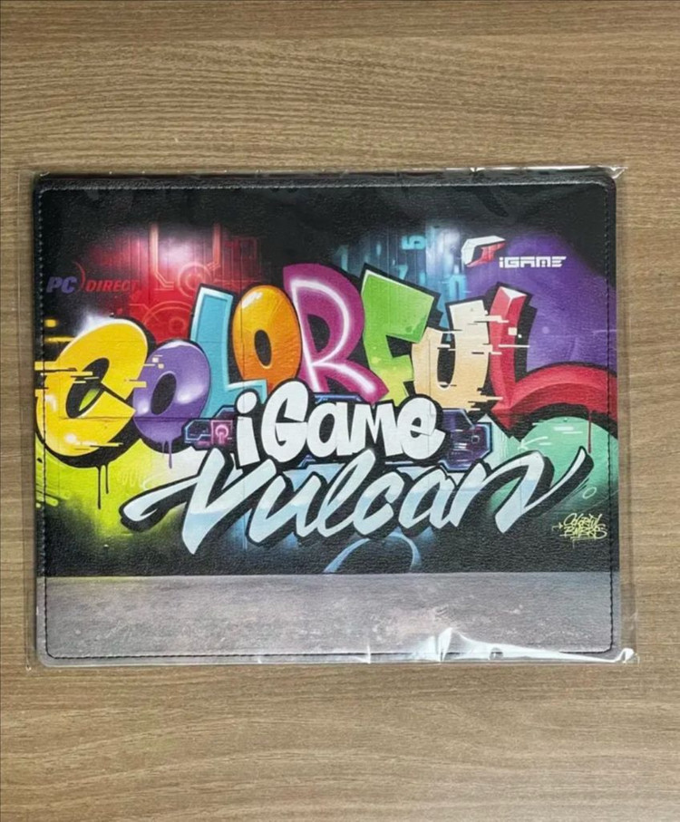 Colorful iGame Vulcan 게이밍 마우스패드(중형/장패드형--0