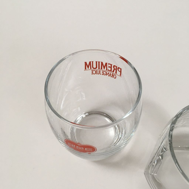 고전 빈티지 레트로 추억 유리 컵 / 델몬트 콜드 칠성사이다 주스 쥬스 잔 이미지