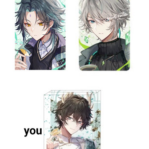 교환) 말슈붕 말랑슈크림붕어 소, 알하이탐 아크릴 스탠드 <-> 등황 유사코롯타