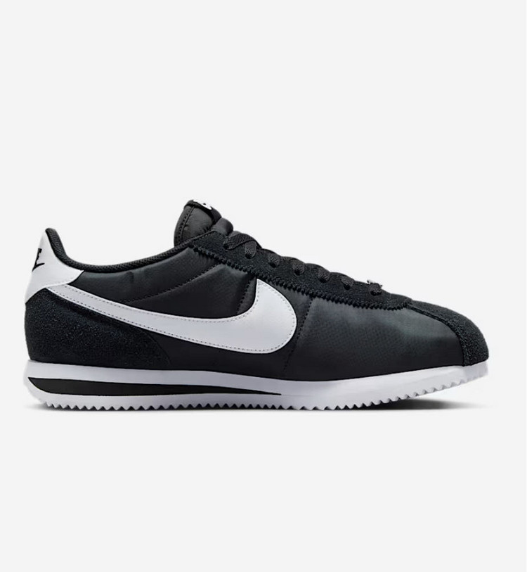 [265 270] 나이키 코르테즈 텍스타일 검흰 운동화 이미지