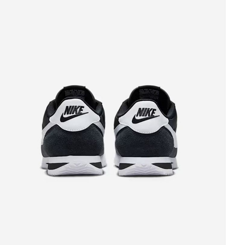 [265 270] 나이키 코르테즈 텍스타일 검흰 운동화 이미지