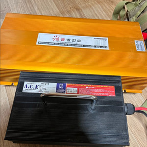 팅클발전소 인버터 12v 3000w, 에이스테크 배터리충전기 JR-Q15 이미지