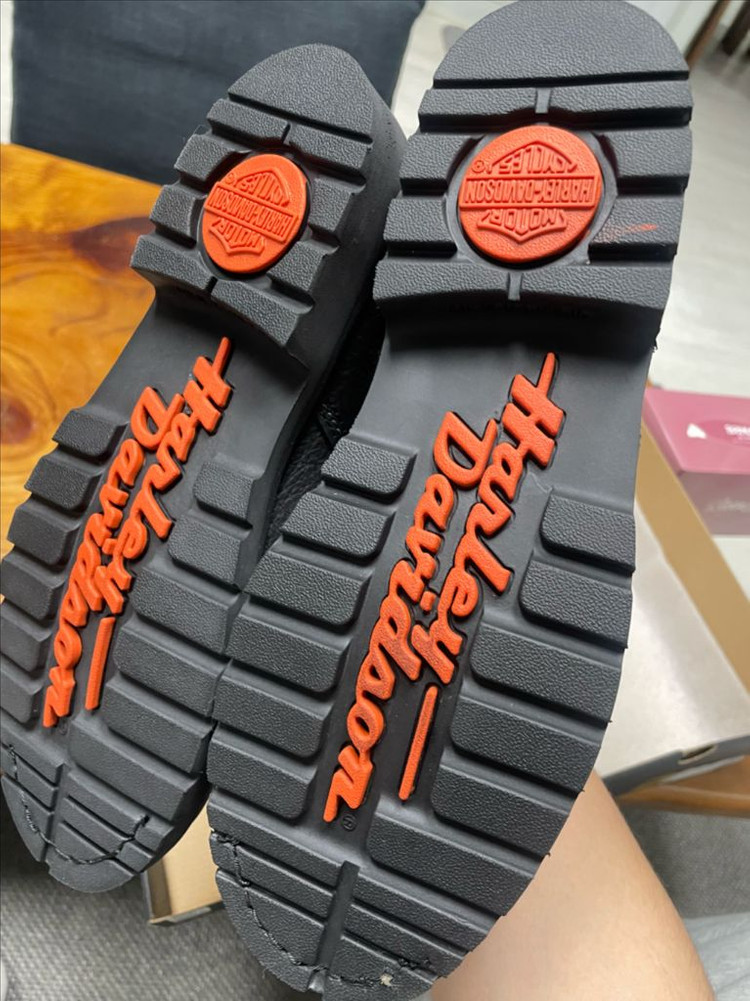 할리데이비슨 가죽부츠--4