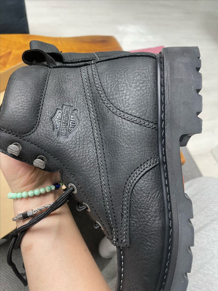 할리데이비슨 가죽부츠--5