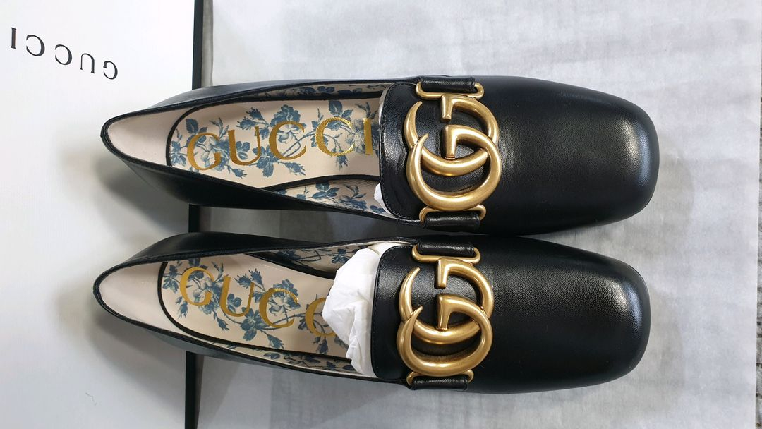 구찌 빅토아르 펌프스38size((미사용품) 이미지