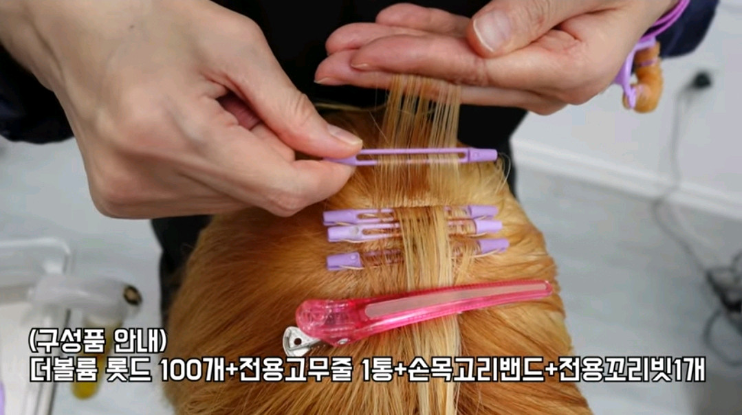 더볼륨롯드 뿌리펌 (무료배송) 이미지
