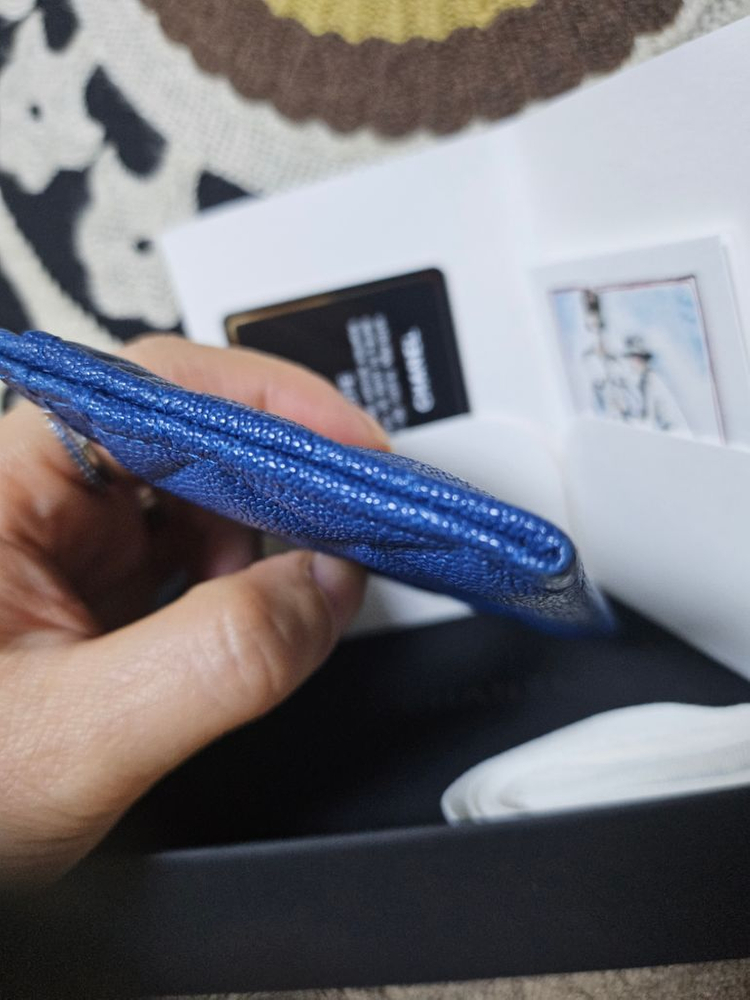 샤넬 보이카드지갑(새상품)--4