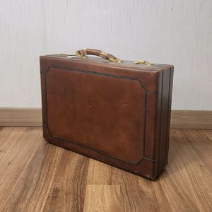 리얼 가죽 빈티지 서류가방