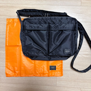 요시다포터 porter 프리스타일 보스턴백 브라운 (미사용에 가까움)