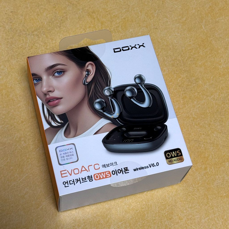 DOXX 오픈형 귀찌 무선 블루투스 이어폰 미개봉 새상품 판매합니다.--2