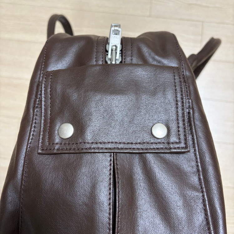 요시다포터 porter 프리스타일 보스턴백 브라운 (미사용에 가까움)--4