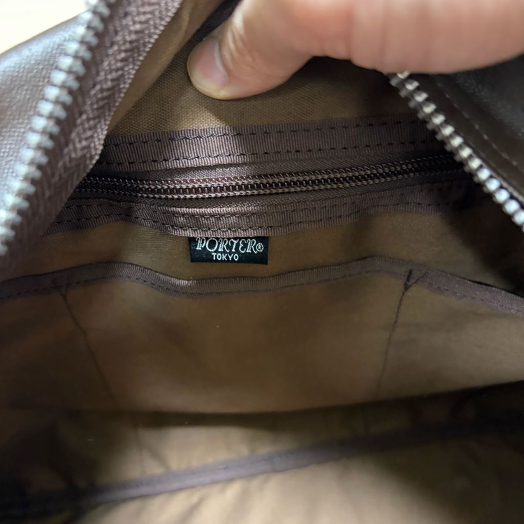 요시다포터 porter 프리스타일 보스턴백 브라운 (미사용에 가까움)--7