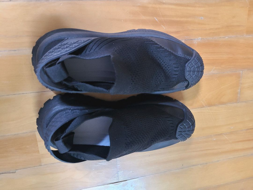 검정 슬립온 270 운동화--1