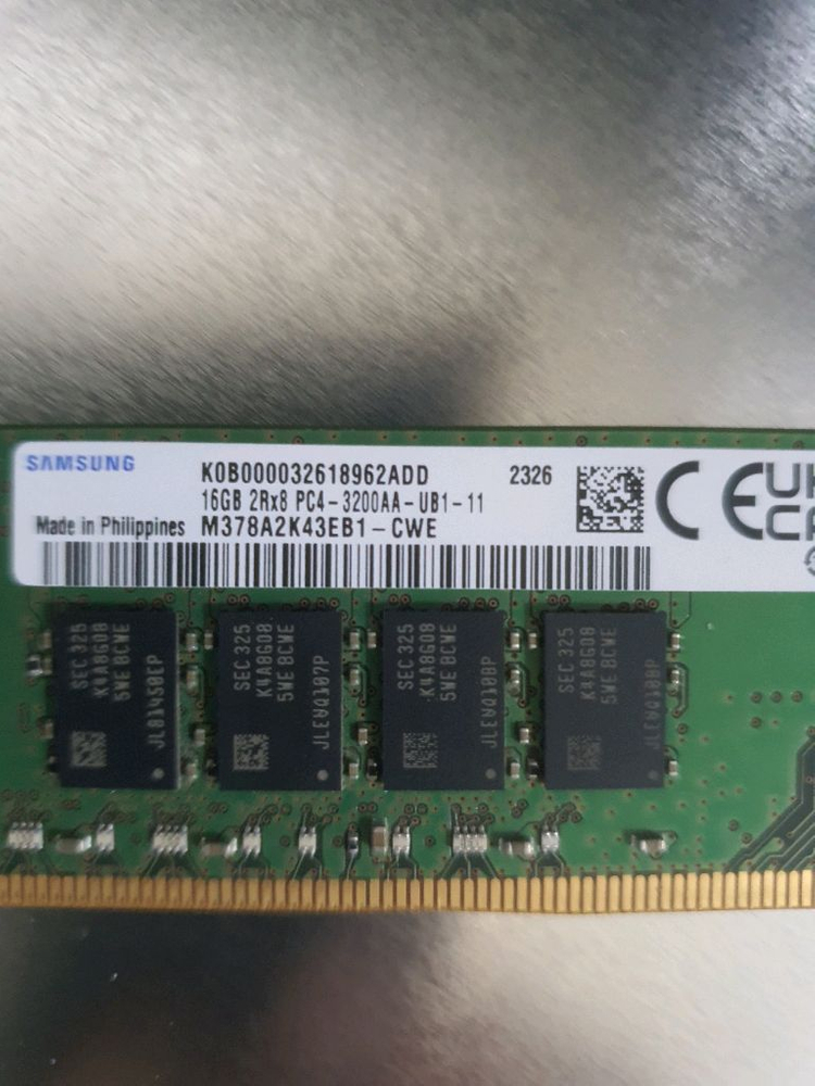 [인천 연수] 삼성 메모리 램 DDR4 16GB PC4 3200--1