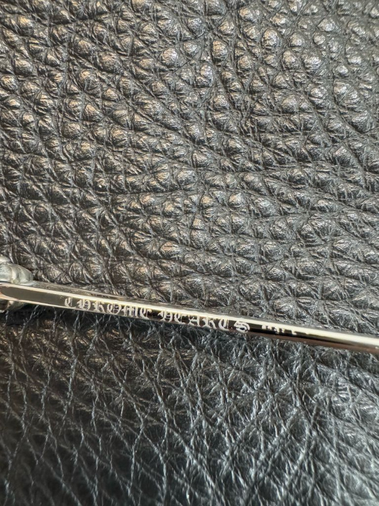 크롬하츠 슬런트레딕션 블랙/실버 54사이즈--2