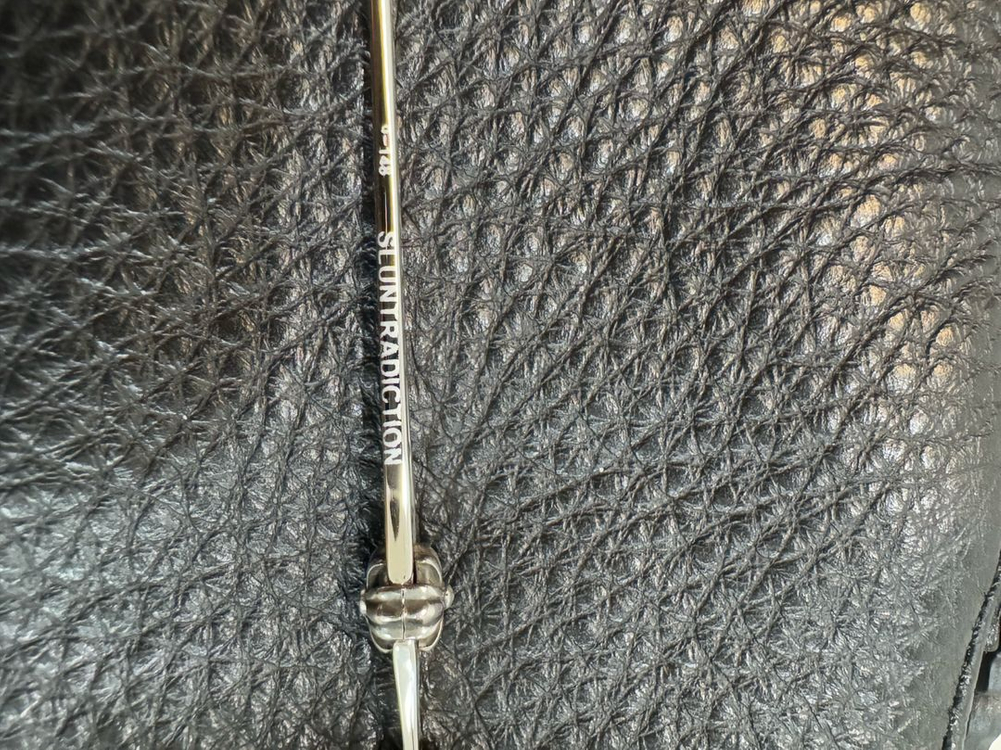 크롬하츠 슬런트레딕션 블랙/실버 54사이즈--3