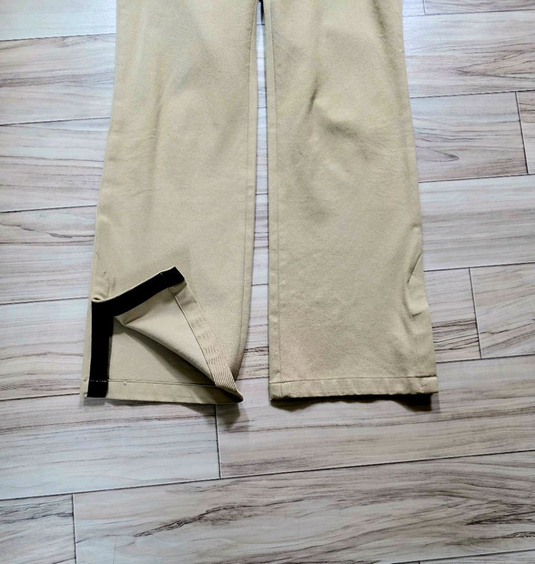 데상트골프 여성 슬릿 세미 부츠컷 바지--4