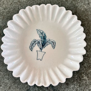 이정현 작가 파초문양 접시(13.8~14.5cm)