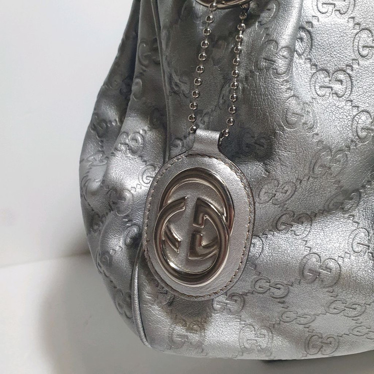 정품 ㅡ구찌ㅡ가죽 토트백--1