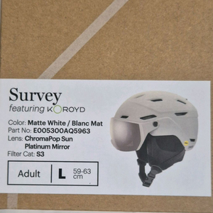 제품] SMITH 스미스 Survey Mips 스노우보드 스키 헬멧 L