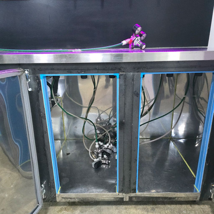 간냉식 생맥주 냉장고 6구 타워 디스펜서 케그--4