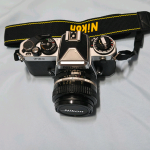 Nikon FE2 실버 50mm1.4Ai 필름카메라