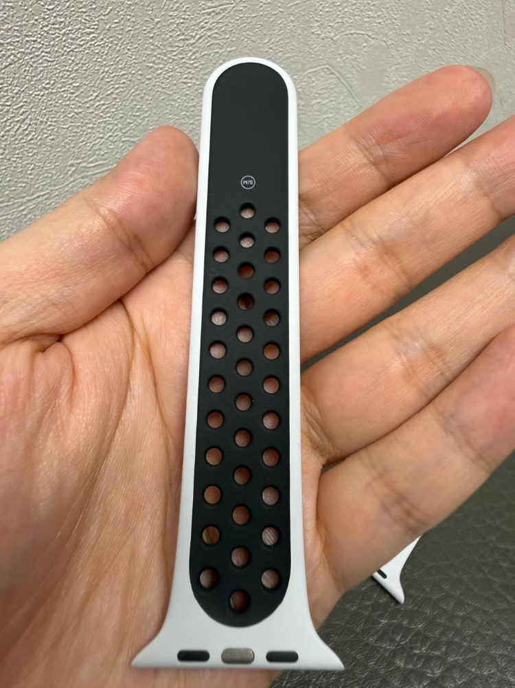 애플워치 나이키 정품 스포츠밴드 44mm 화이트--3