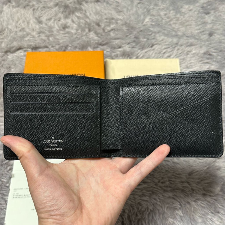 [풀구성] 루이비통 다미에 그라파이트 멀티플 월릿 반지갑 신형--2