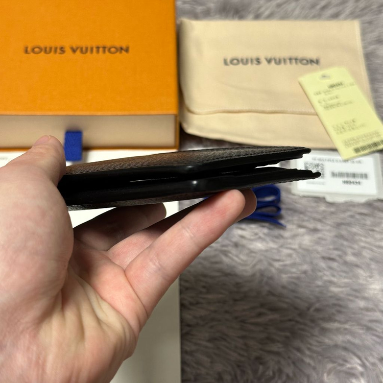 [풀구성] 루이비통 다미에 그라파이트 멀티플 월릿 반지갑 신형--6