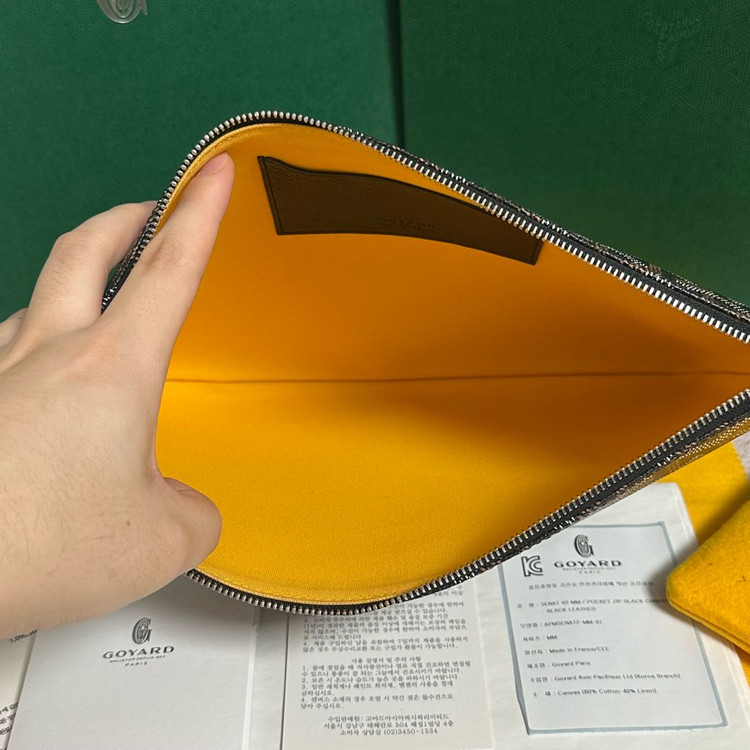 [MM] 고야드 마카쥬 세나 클러치 블랙--2