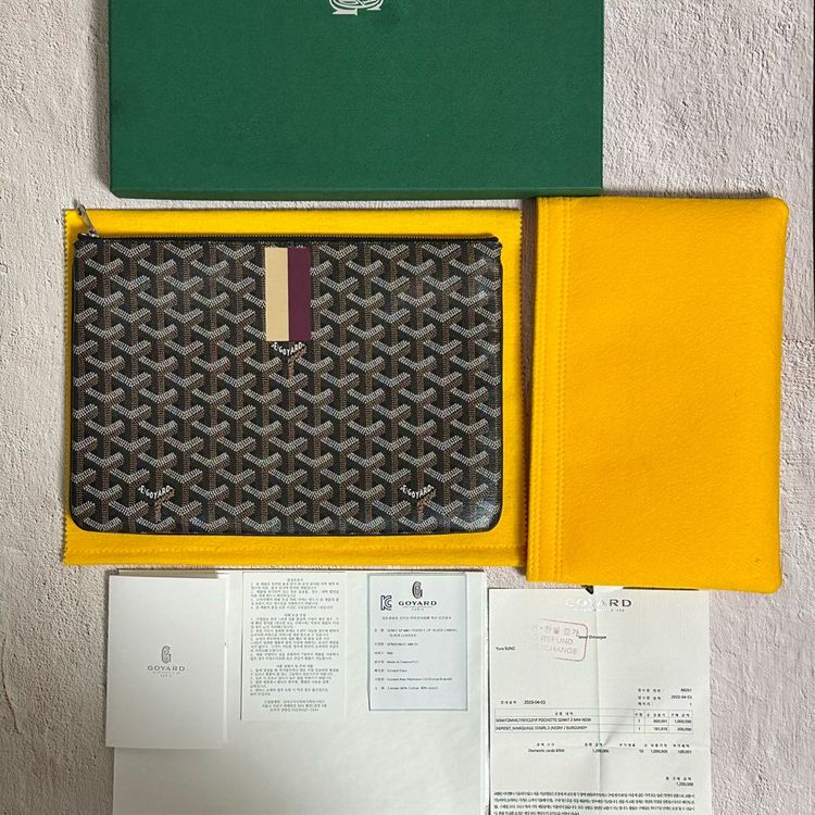 [MM] 고야드 마카쥬 세나 클러치 블랙--9