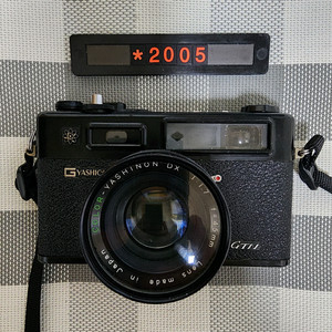 야시카 일렉트로 35 gtn 필름카메라 블랙바디