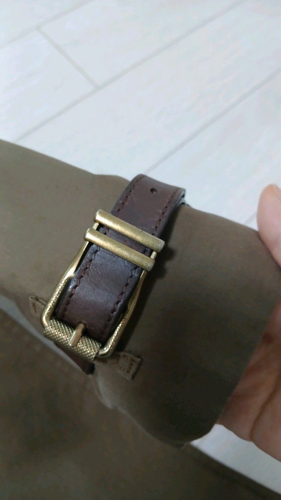 버버리 런던 더블 트렌치코트 카키(상태최상)정품--3