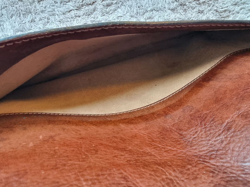 더브릿지 이태리 가죽 서류 가방--4