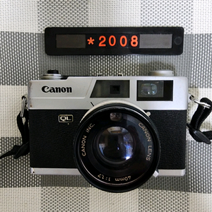 캐논 캐논넷 QL 17 G3 초기모델 필름카메라