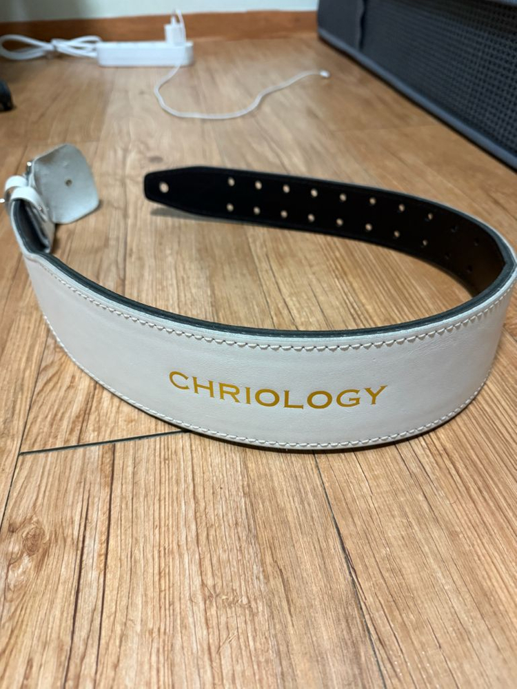 크리오로지 역도 벨트 화이트 XL 이미지