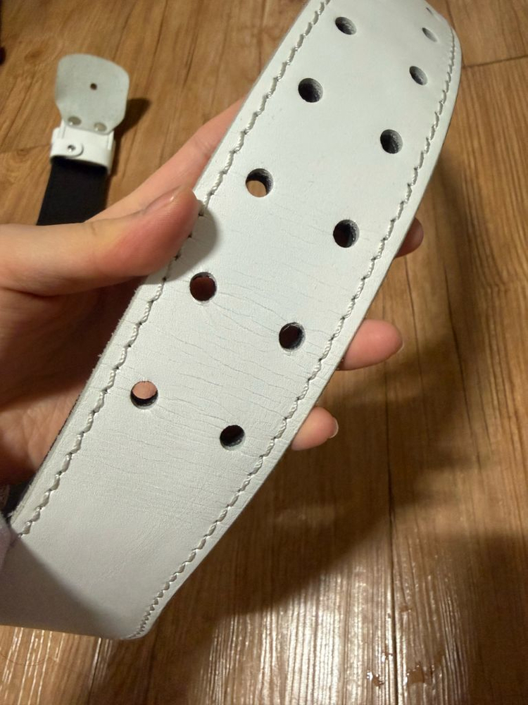 크리오로지 역도 벨트 화이트 XL 이미지