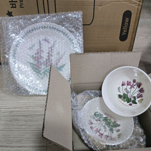 정품 새상품 포트메리온 국공기 밥공기 +대접시 일괄드림