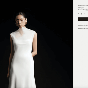 HUONG BOUTIQUE 발렌티나 드레스 / 미듐 사이즈