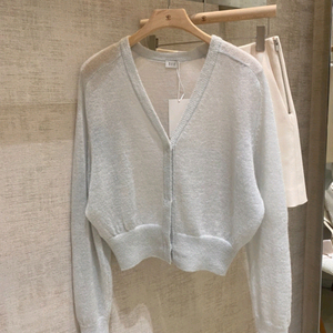 SIE 시에 멜리 모헤어 가디건 민트색