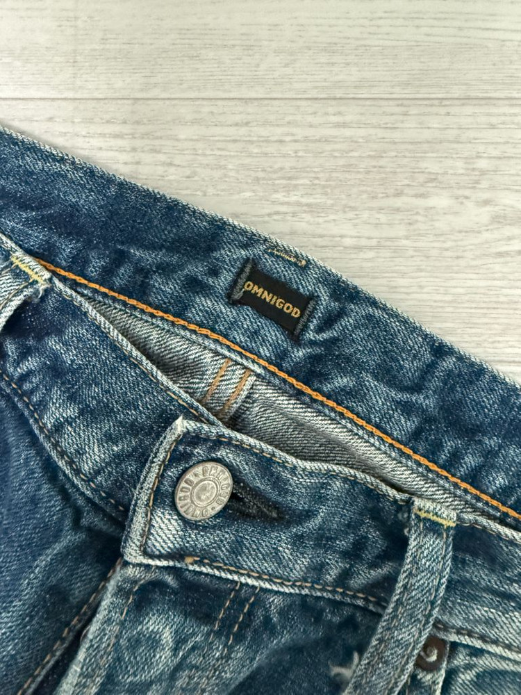 옴니갓 데님 청바지 (사이즈: 34)--4