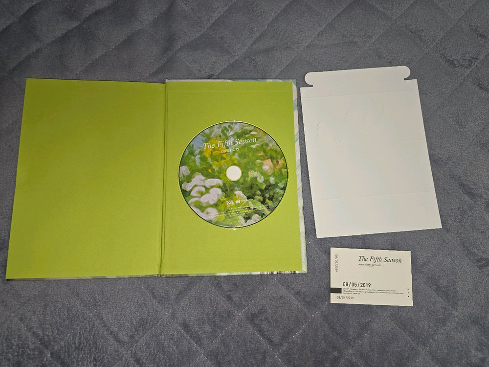 오마이걸 다섯번째 계절 앨범 이미지