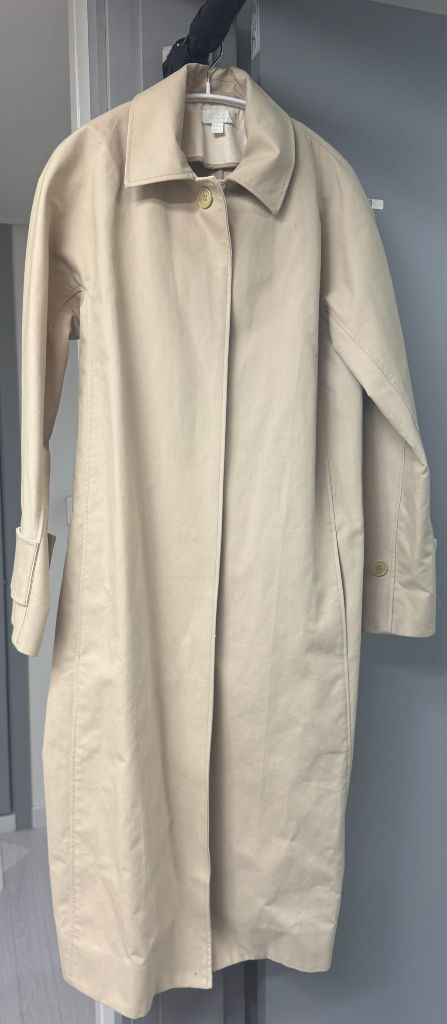 COS 코스 베이지 트렌치 코트 EUR 34--1