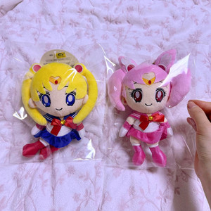 (새상품) 고전 세일러문 20주년 세일러문 치비우사 인형 반다이 애니굿즈 이미지